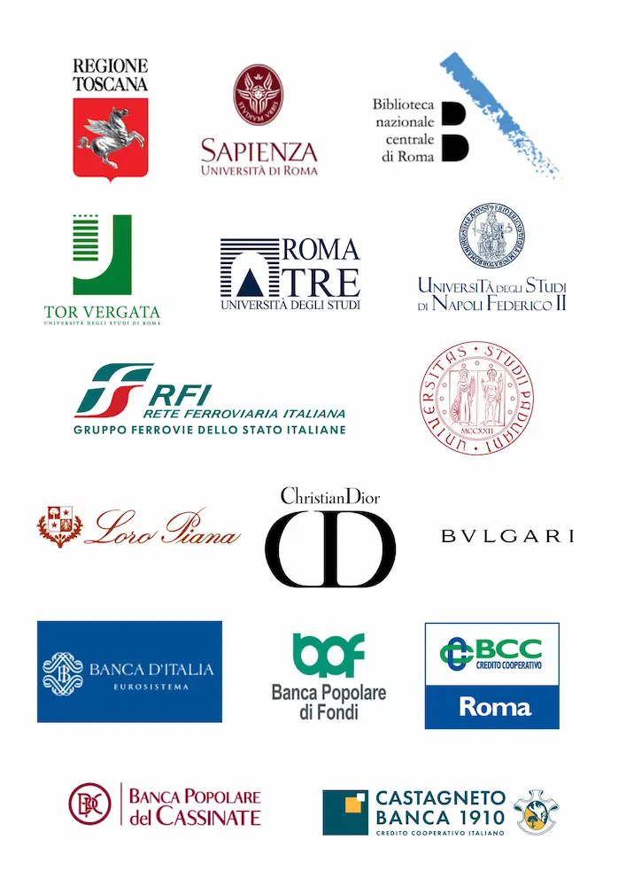 Altri clienti La Forgia: Biblioteca Nazionale di Roma, Università La Sapienza, Banca d'Italia, Regione Toscana
