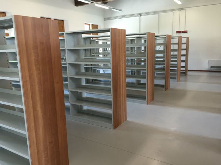 Scaffalature in legno-metallo Roma - Arredi per biblioteche ed